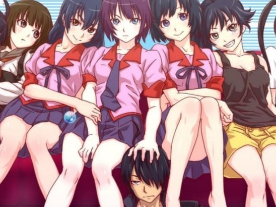 El orden para ver el anime Monogatari