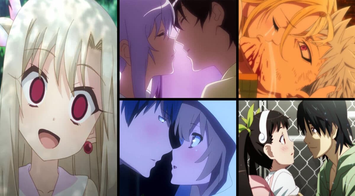 Los mejores besos del anime según Japón