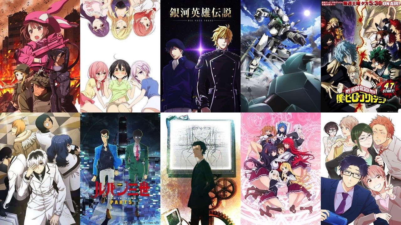animes da primavera 2018