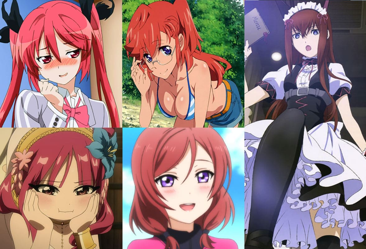 Estas son las chicas pelirrojas favoritas del anime Estas son las chicas pelirrojas favoritas del anime