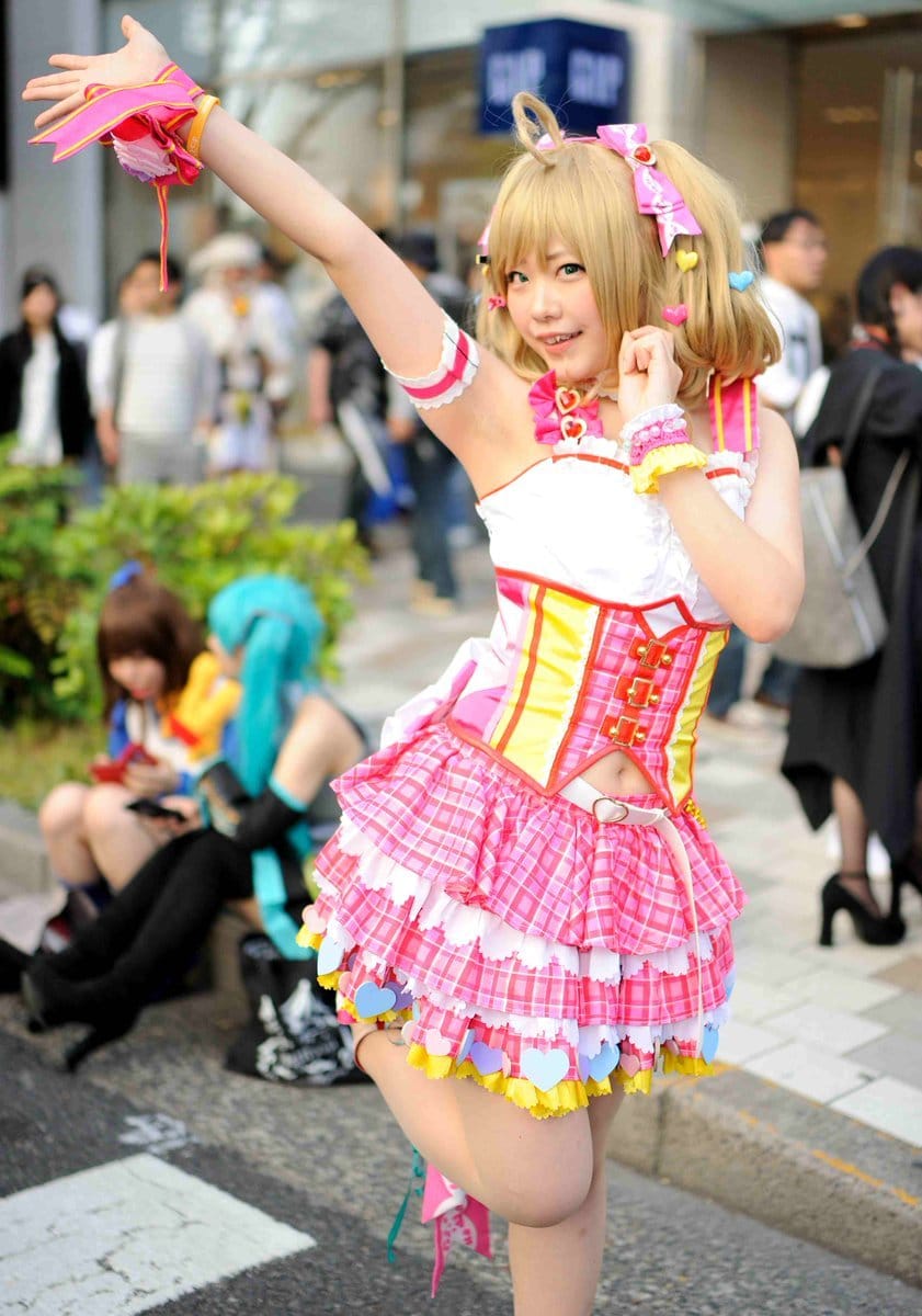 Cosplayers japonesas