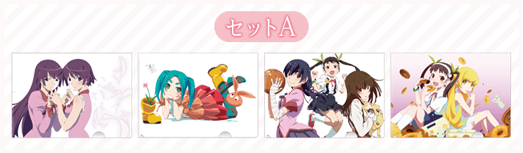 Las chicas de Monogatari estrenan mercancía exclusiva