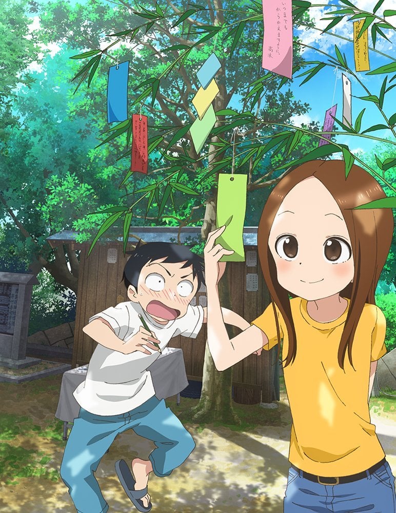 La segunda temporada de Karakai Jouzu no Takagi-san revela una imagen promocional