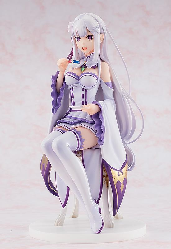 Únete a la fiesta de té con la nueva figura de Emilia del anime Re:Zero