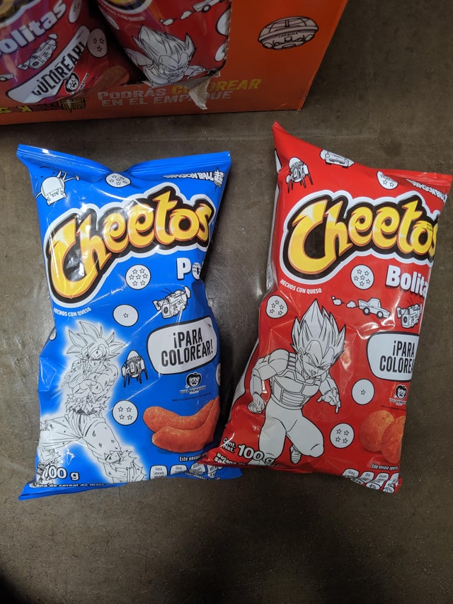 dragon ball cheetos