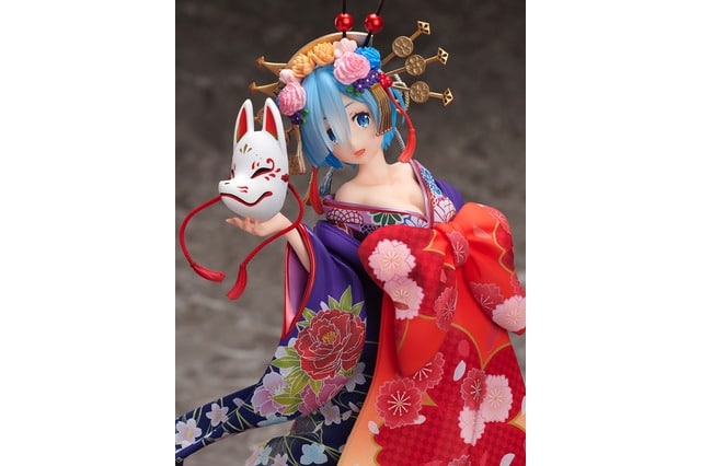 Rem de Re:Zero estrena una figura anime vistiendo un kimono