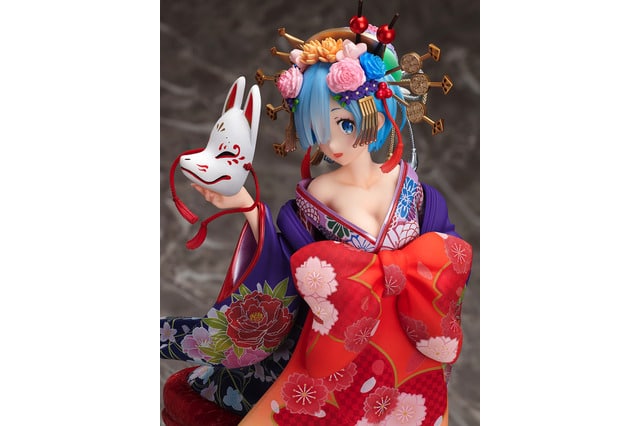 Rem de Re:Zero estrena una figura anime vistiendo un kimono