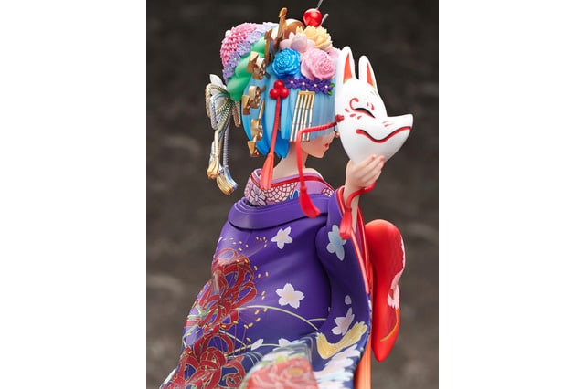 Rem de Re:Zero estrena una figura anime vistiendo un kimono
