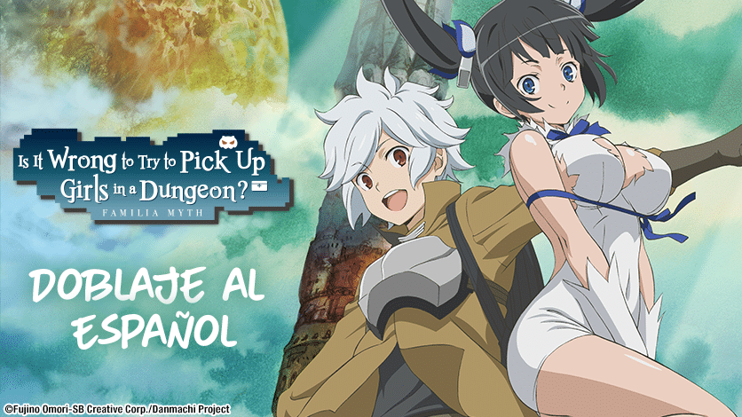 Es oficial: Danmachi tendrá doblaje al español latino