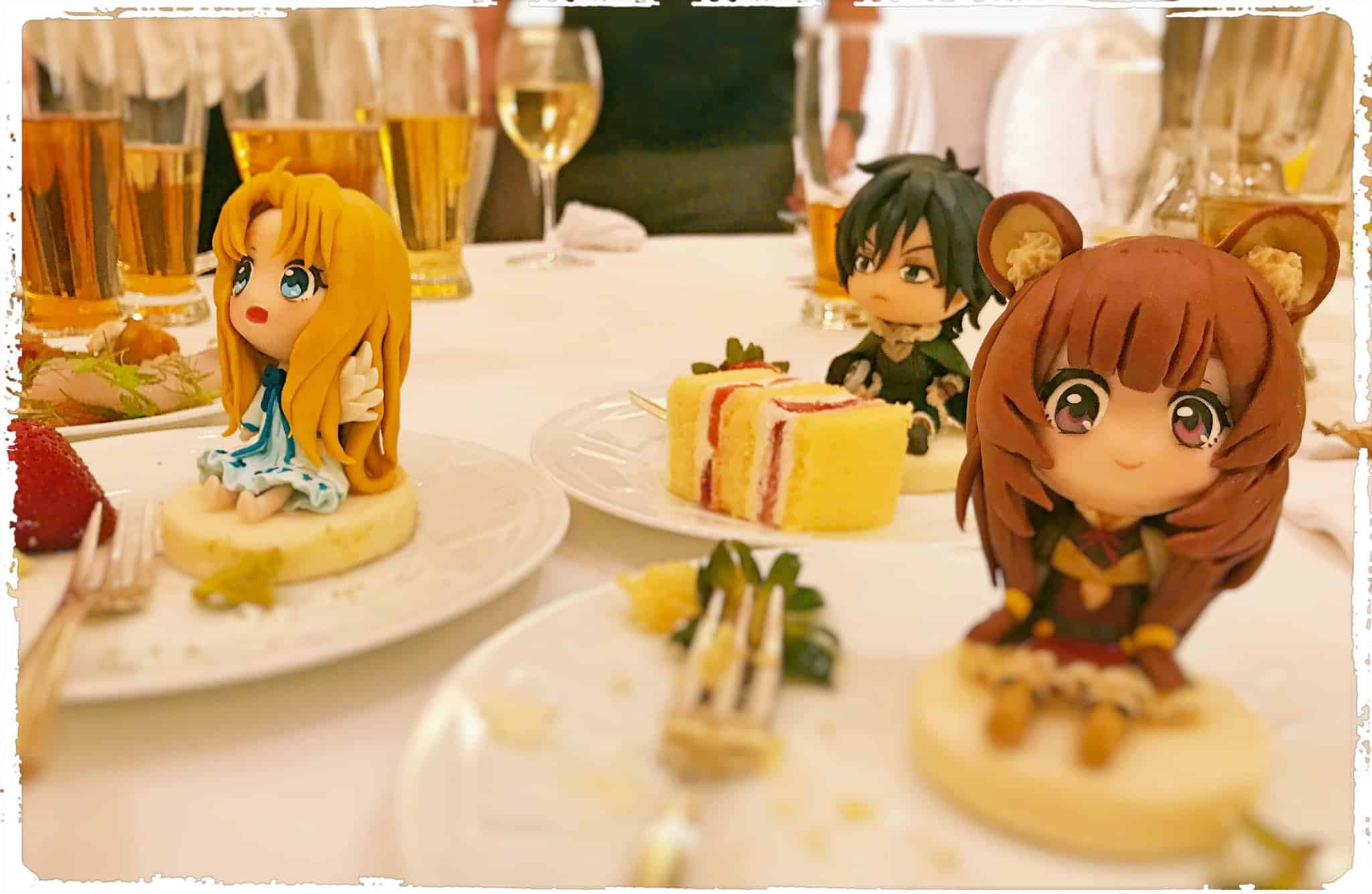 Tate no Yuusha no Nariagari realiza una fiesta para celebrar el éxito del anime