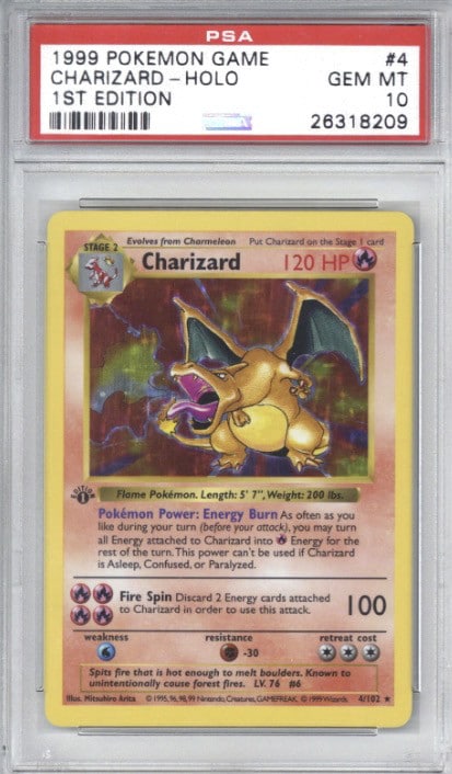 Set de cartas de Pokémon se vende por más de 100,000 dólares