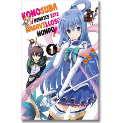 Ya disponible en México el manga de Konosuba 