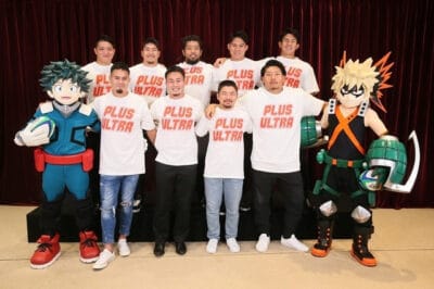Boku no Hero Academia: Jugadores profesionales de rugby patrocinan la película Heroes: Rising