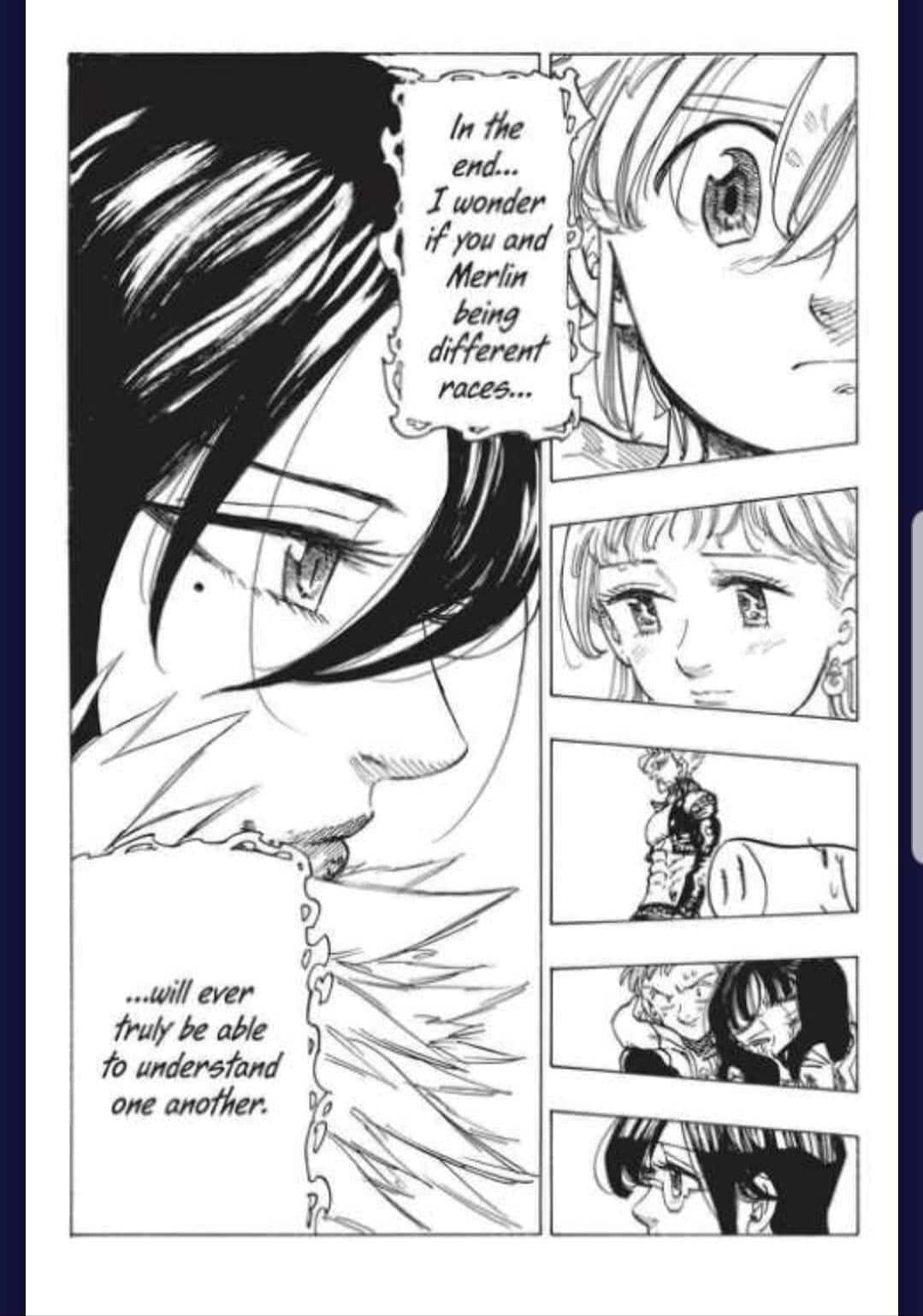Nanatsu no Taizai capítulo 337 - La traición de Merlín y el inicio de la era del Caos
