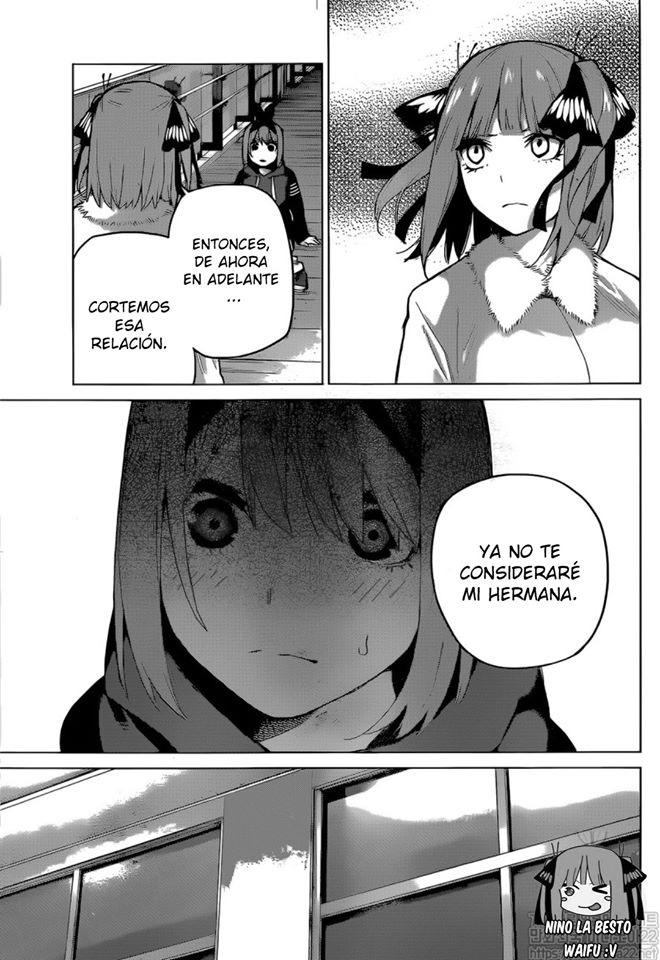 Go-Toubun no Hanayome 115 - Miku se disfraza de Yotsuba y revela un plan