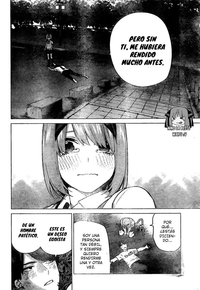 Go-Toubun no Hanayome 114 - Yotsuba revela sus verdaderos sentimientos Go-Toubun no Hanayome 114 - Yotsuba revela sus verdaderos sentimientos