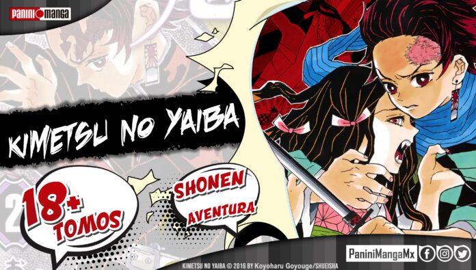 El manga Kimetsu no Yaiba se publicará en Mexico
