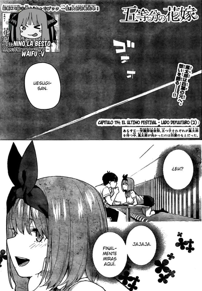 Go-Toubun no Hanayome ¿El porqué de la decisión de Fuutaro? Go-Toubun no Hanayome ¿El porqué de la decisión de Fuutaro?