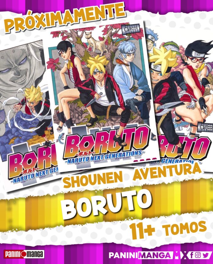 El manga Boruto: Naruto Next Generation se publicará en Mexico