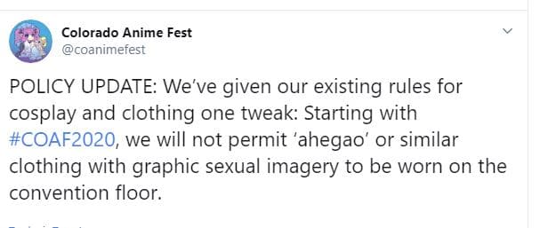 Convenciones de anime prohíben los Ahegao