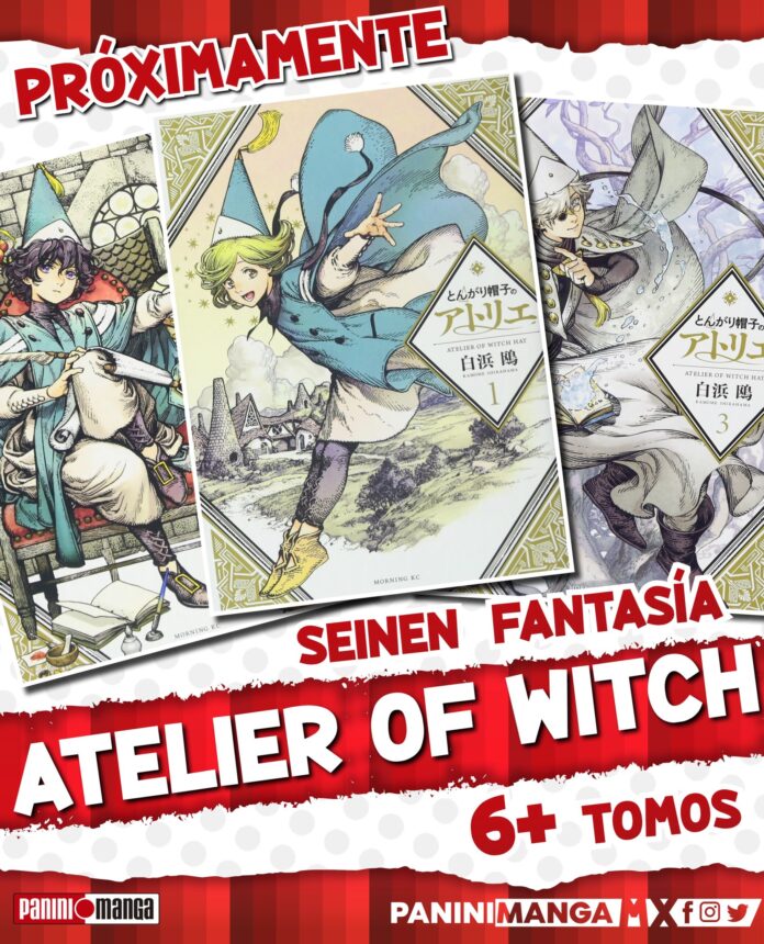 El manga Tongari Boushi no Atelier se publicará en México