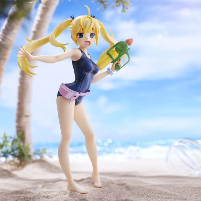 Michiru de Grisaia no Rakuen luce su traje de baño escolar para una figura a escala