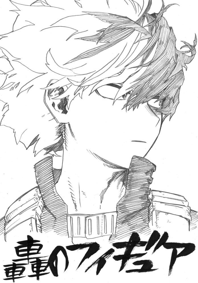 El creador de Boku no Hero Academia revela una ilustraciones de Todoroki y Shigaraki