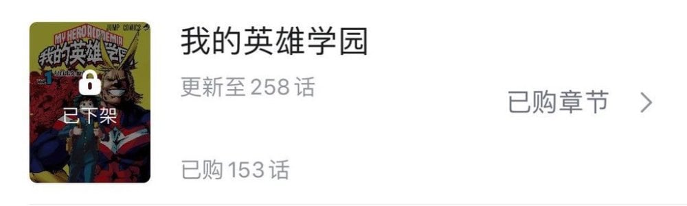 Boku no Hero Academia es eliminado temporalmente de China por una polémica