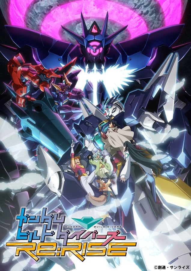 La segunda temporada de Gundam Build Divers Re:RISE se estrenará en abril