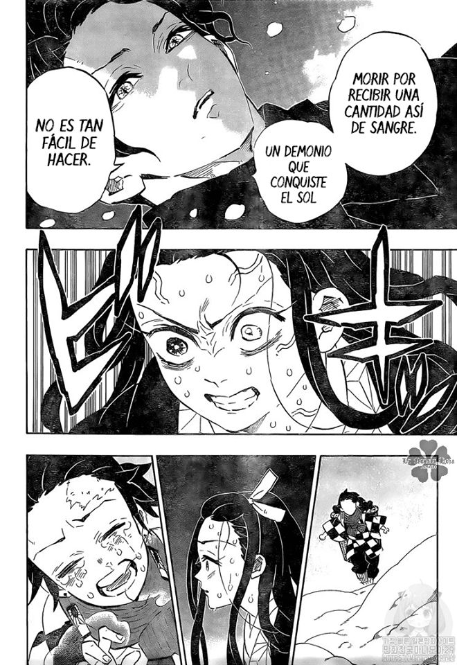 Kimetsu no Yaiba 196 - Nezuko recupera su humanidad y Muzan podría morir