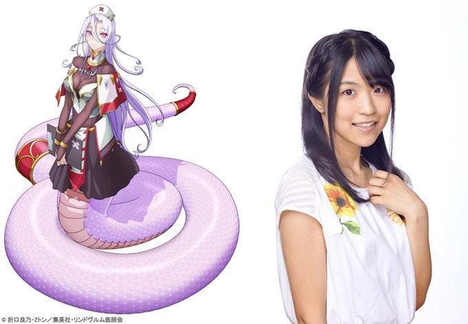El anime Monster Musume no Oishasan revela su elenco principal