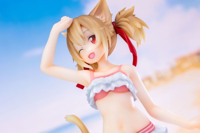 Sílica del anime Sword Art Online luce un bikini para una figura a escala