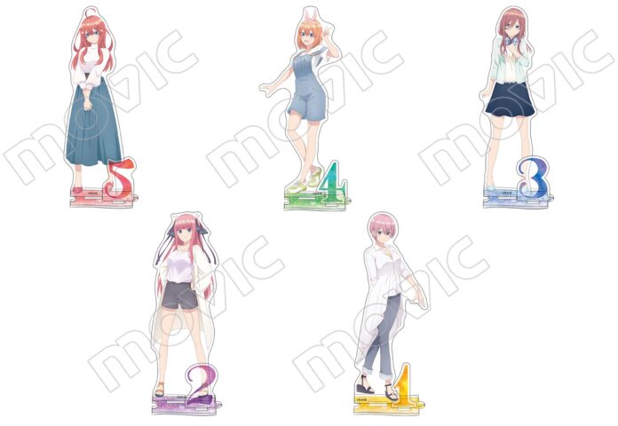 Las quintillizas de Go-Toubun no Hanayome celebrar primavera con productos exclusivos