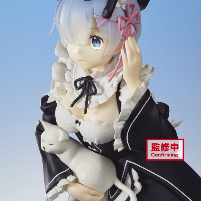 Rem de Re:Zero estrena una encantadora figura a escala