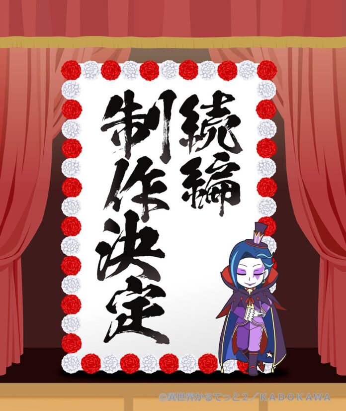 El anime Isekai Quartet tendrá una tercera temporada