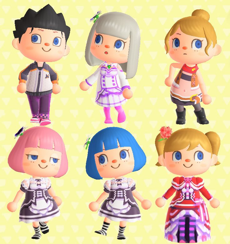 El ilustrador de Re:Zero recrea a los protagonistas en Animal Crossing