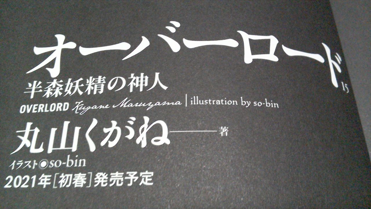 ¿Cuanto falta para el final de Overlod? - El autor responde ¿Cuanto falta para el final de Overlod? - El autor responde
