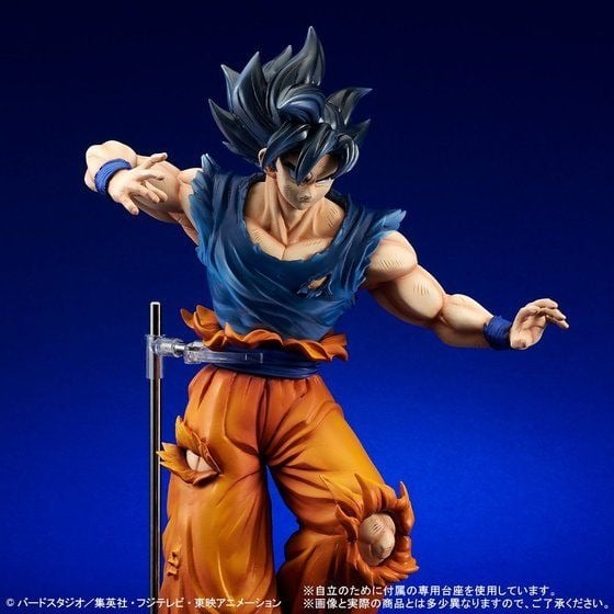Dragon Ball: Goku nos muestra su transformación Miggate no Gokui "Kizashi" en una figura a escala