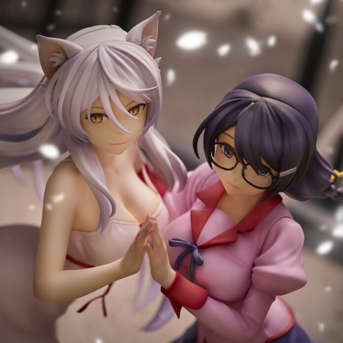 Nekomonogatari: Tsubasa Hanekawa y Black Hanekawa estrenan un encantador set de figuras