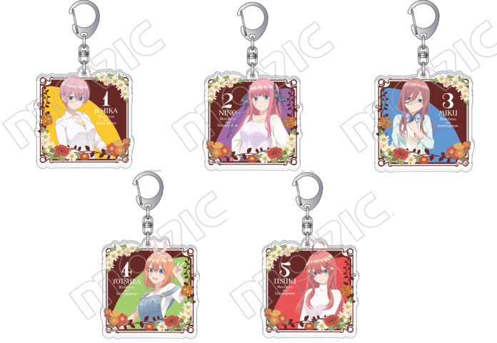 Las quintillizas de Go-Toubun no Hanayome celebrar primavera con productos exclusivos