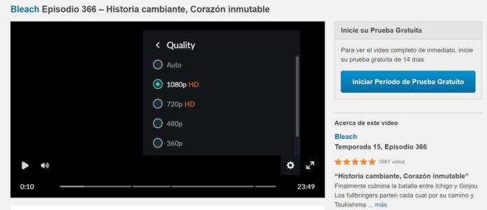 Puedes anime en 1080p gratis en Crunchyroll