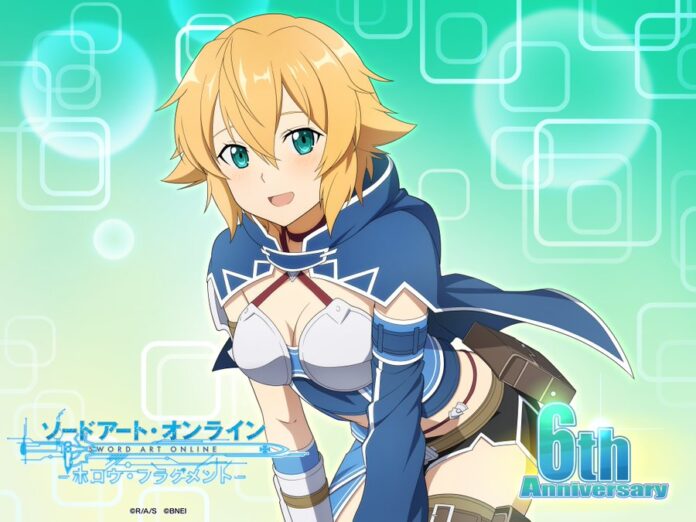 Sword Art Online: Hollow Fragment celebra su 6° aniversario con una ilustracion especial
