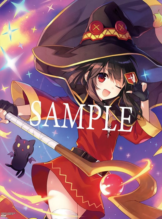 Konosuba revela geniales ilustraciones de Megumin