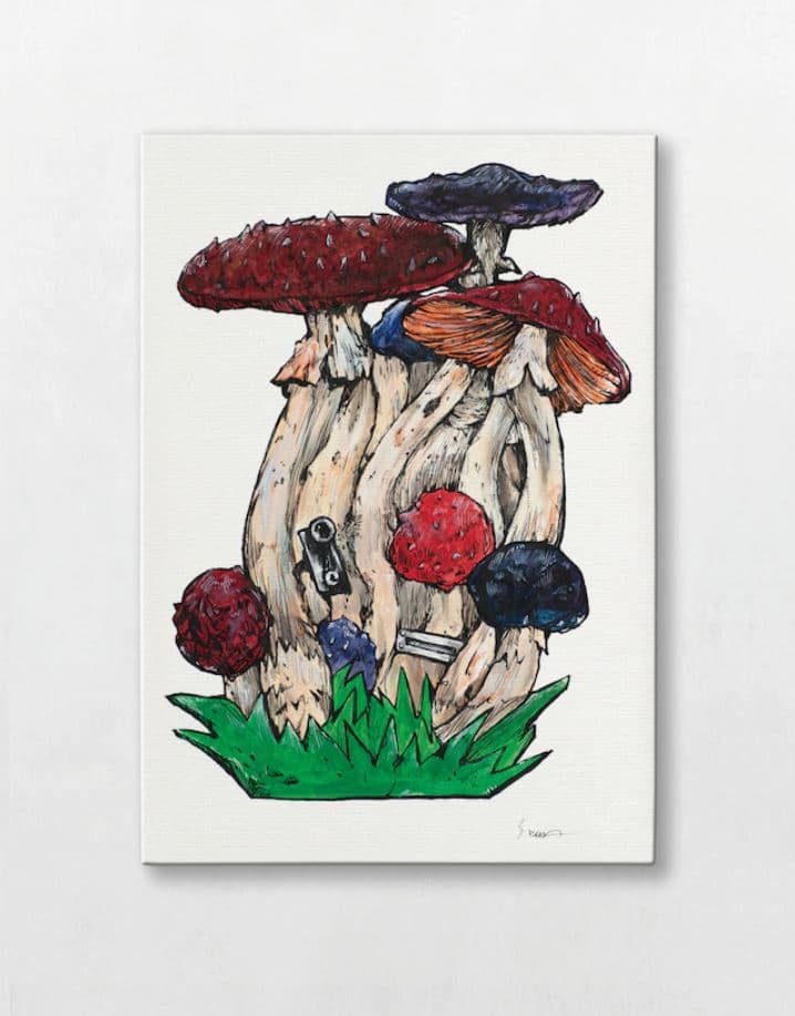 La tienda online del estudio MAPPA anunció que lanzará una colección de lienzos de arte inspirados en la adaptación al anime del manga "Dorohedoro".