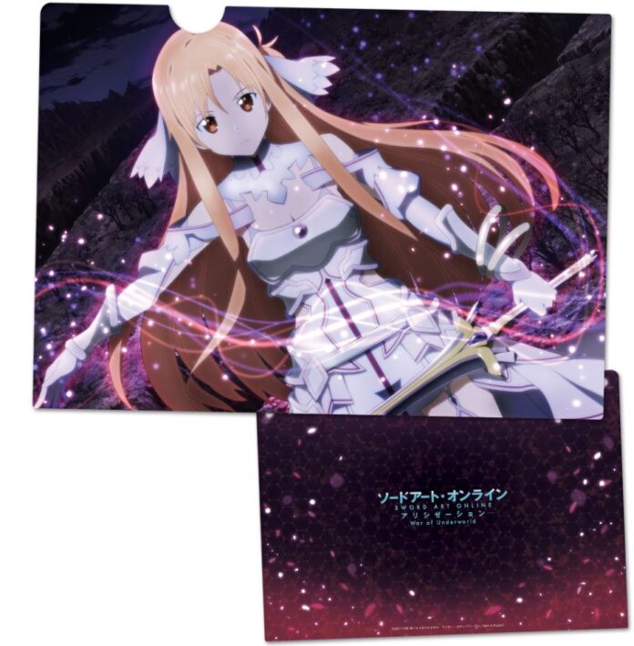 Sword Art Online lanza carpetas con geniales ilustraciones de Asuna y Alice
