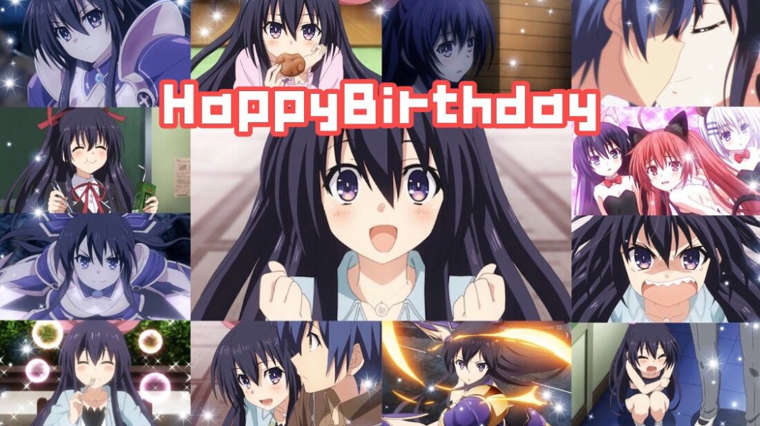 Así celebra Date A Live celebra el cumpleaños de Tohka Yatogami 