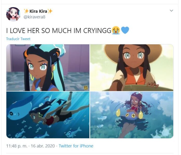 A los fans de Pokémon les encantó ver a Nessa en Twilight Wings