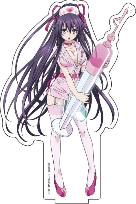 Date A Live: kurumi y Tohka se visten de enfermeras para una colaboracion