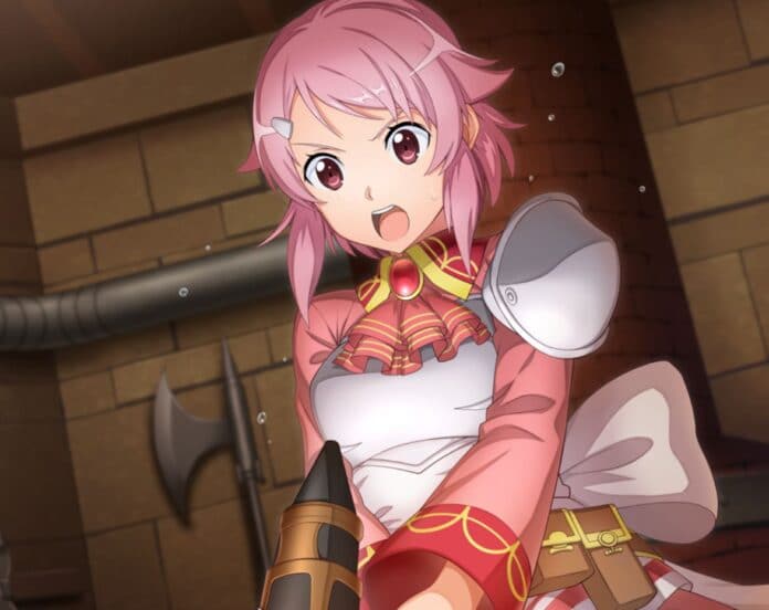 Así celebró Sword Art Online el cumpleaños de Lisbeth