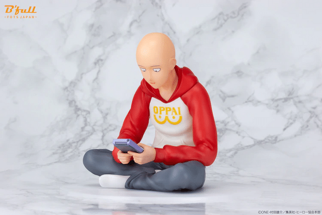 One-Punch Man revela una genial figura a escala de Saitama
